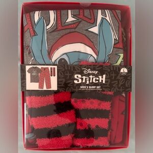 Disney Stitch Men's Sleep Set